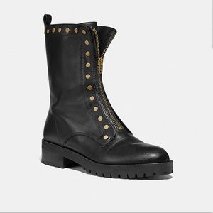 Coach Lara Leather Bootie